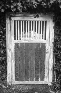 Close-up of metal grate