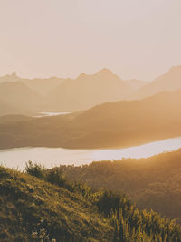 Landscape around argentina during summer 2020