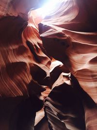 Rock formations, antelope canyon