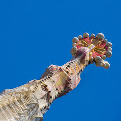 Low angle view of blue sky