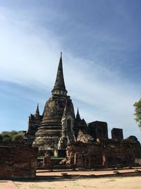 Historic temple against sky