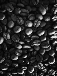 Full frame shot of coffee beans