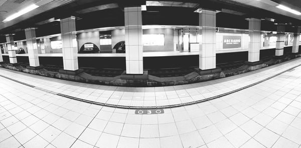 black and white
