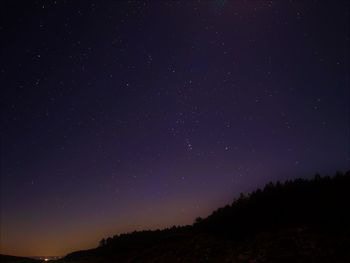 Glow of spey bay in the distance