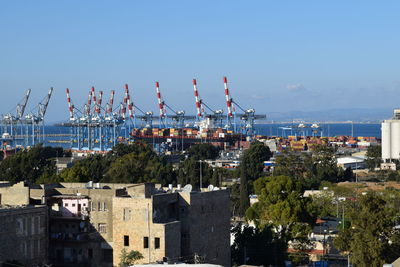 Buildings in city