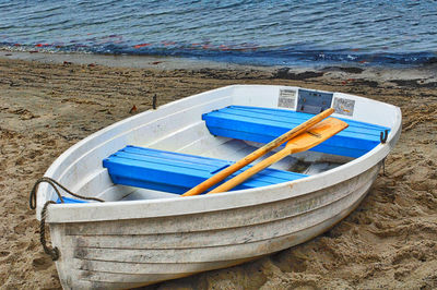 Boats in sea