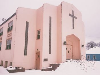 View of building in winter