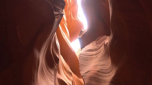 Full frame shot of rock formations,antelope canyon,usa