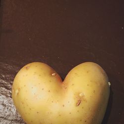 Close-up of fruit over white background