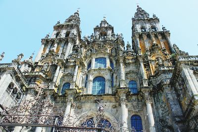 Low angle view of church