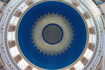 Low angle view of a church dome