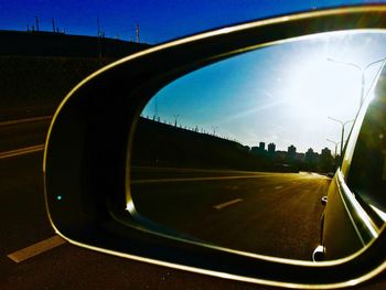 Car on road