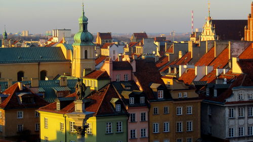 View of buildings in city