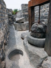 Old ruins of building