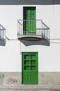 Built structure on window