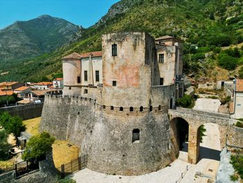 View of castello pandone