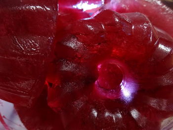 Full frame shot of pomegranate