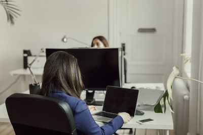 Woman working in office