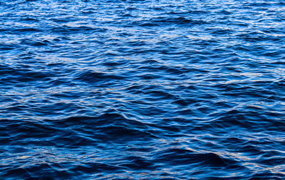 Full frame shot of rippled water