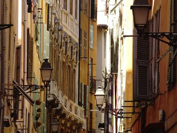 Old town of nice, france