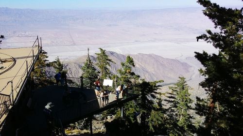 Scenic view of mountains