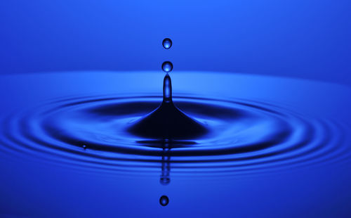 Close-up of water drop