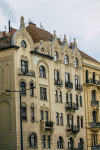 Low angle view of building against sky