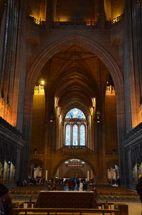 Interior of cathedral
