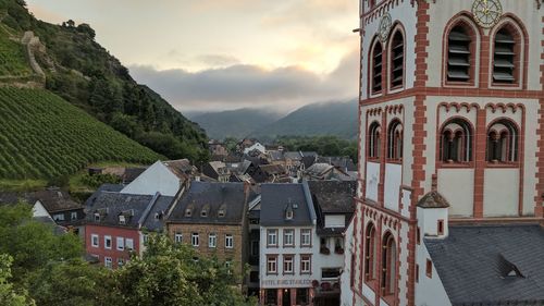 View of buildings in city