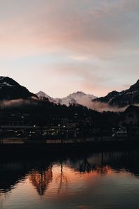 A morning view of interlaken west train station