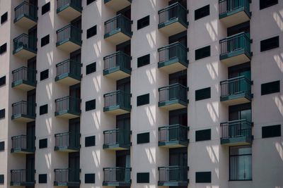 Full frame shot of residential building