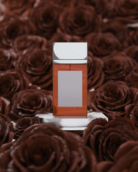 Full frame shot of carvings on table