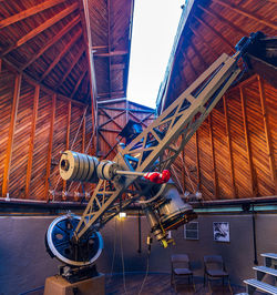 The pluto discovery telescope at the lowell observatory.