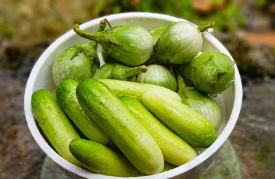 Close-up of fruits in bowl