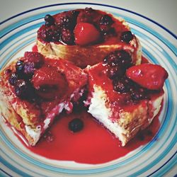 Close-up of strawberries