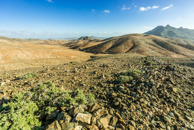 View of mountains against sky