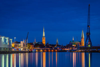 Altstadt blick lübeck 