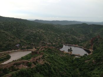 Scenic view of mountains