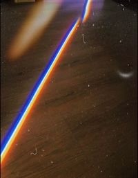 High angle view of rainbow