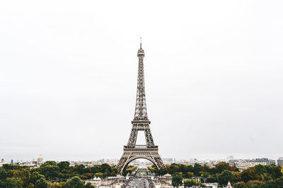 Tower against sky in city