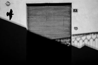 Close-up of window on wall