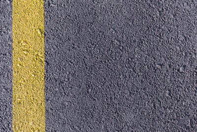 Full frame shot of yellow road