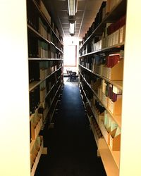 Interior of building