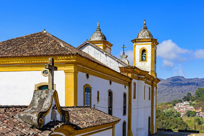 Low angle view of church