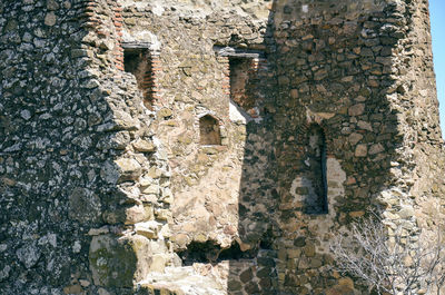 Close-up of brick wall