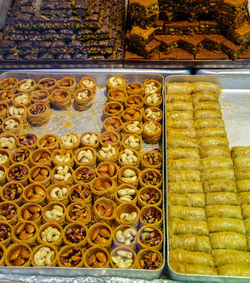 Close-up of cake for sale