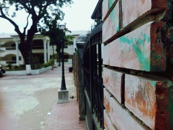 View of buildings in city