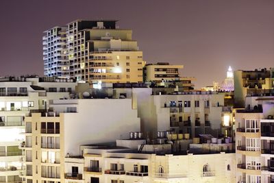 Buildings in city