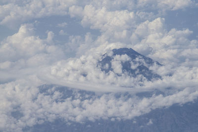 Low angle view of clouds in sky