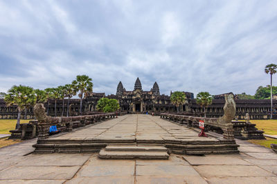 Panoramic view of building against sky